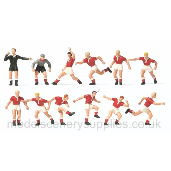 Football Soccer Team and Referee Exclusive Figure Sets OO