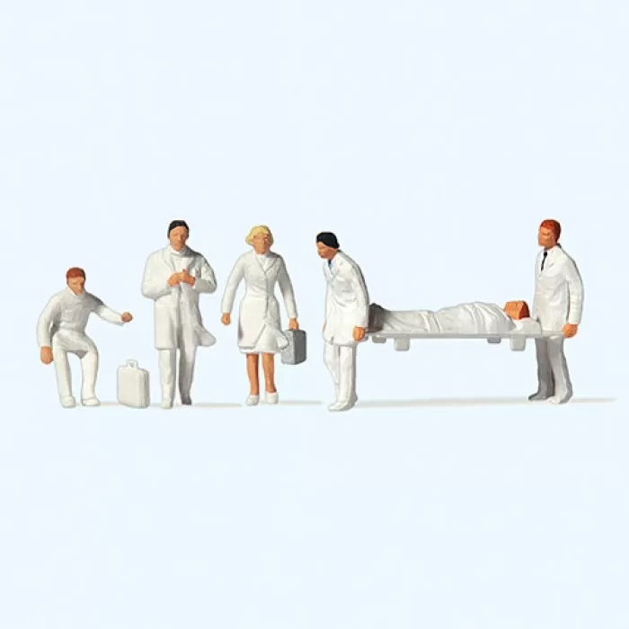 Emergency Team Doctors OO Preiser 10101