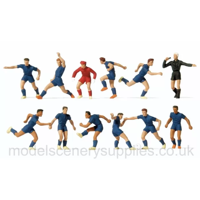 Football Soccer Team and Referee Exclusive Figure Sets OO