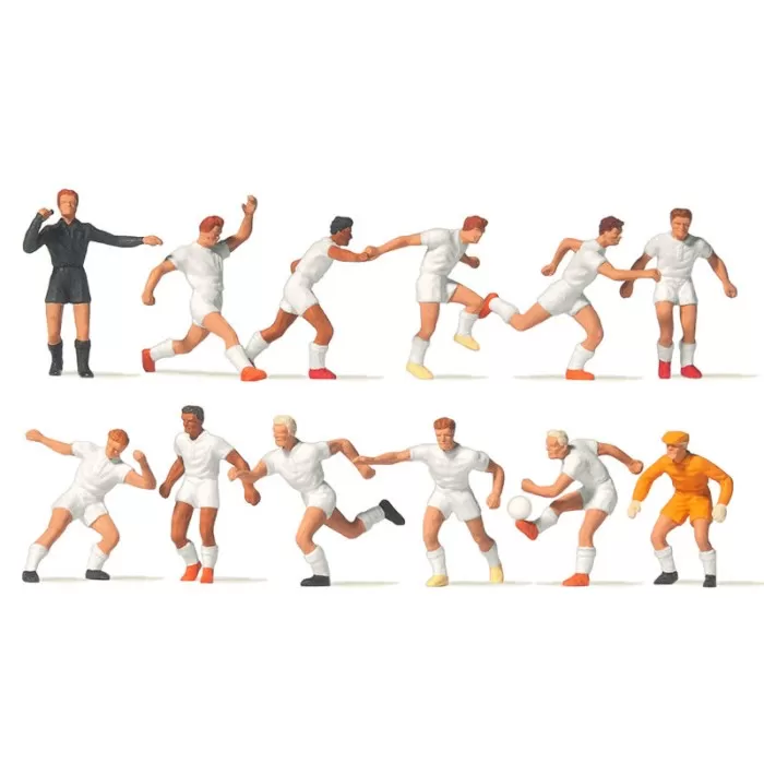 Football Soccer Team and Referee Exclusive Figure Sets OO