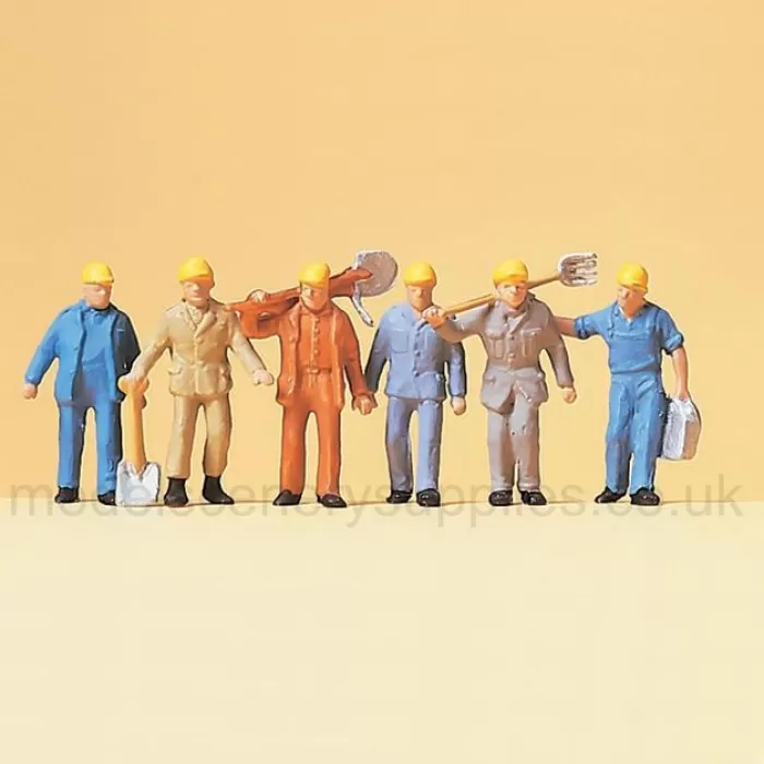 Track Workers OO Preiser 14033