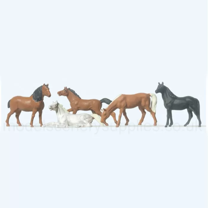 Horses OO Preiser 14150