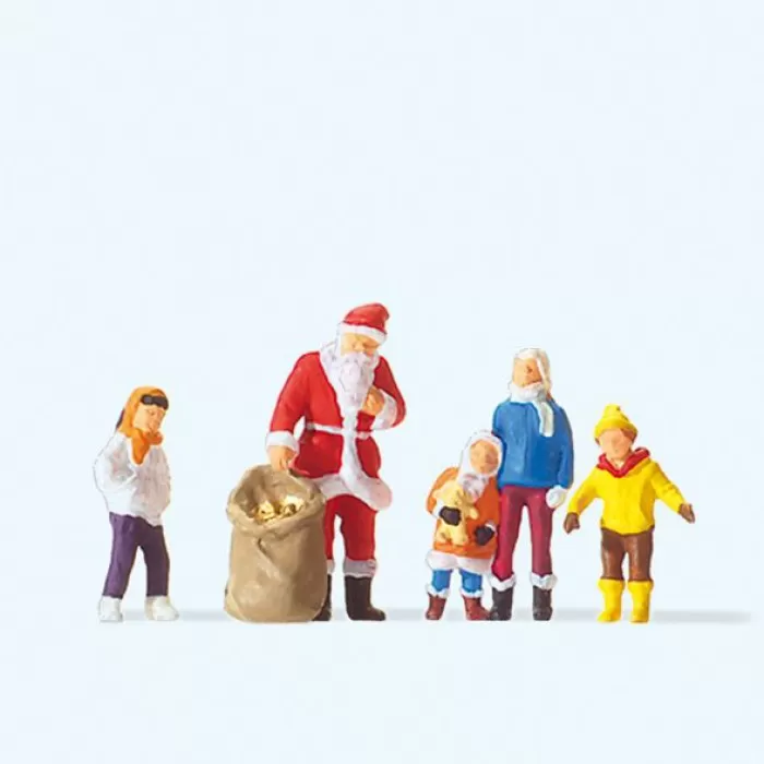 Father Christmas with Children Preiser 29098