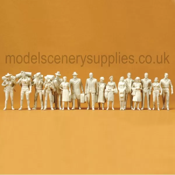 Unpainted Figures 1:43 O Gauge Preiser 65600