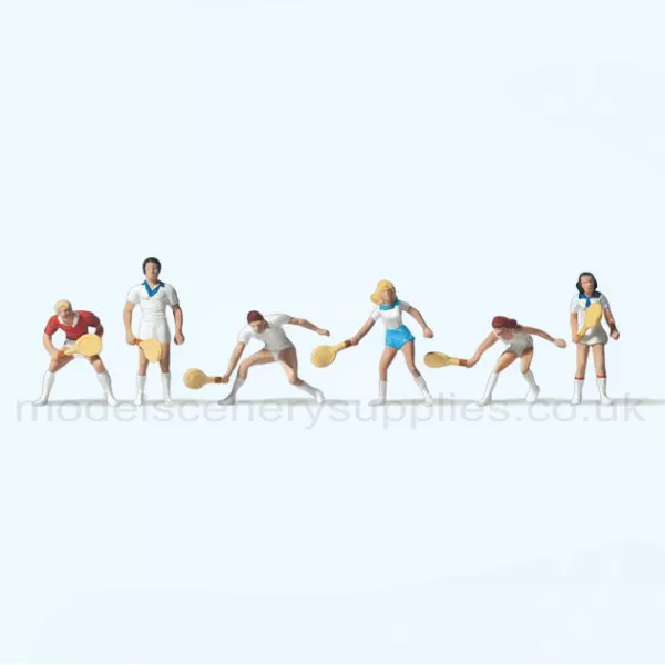 Tennis Players N Gauge  Preiser 79041