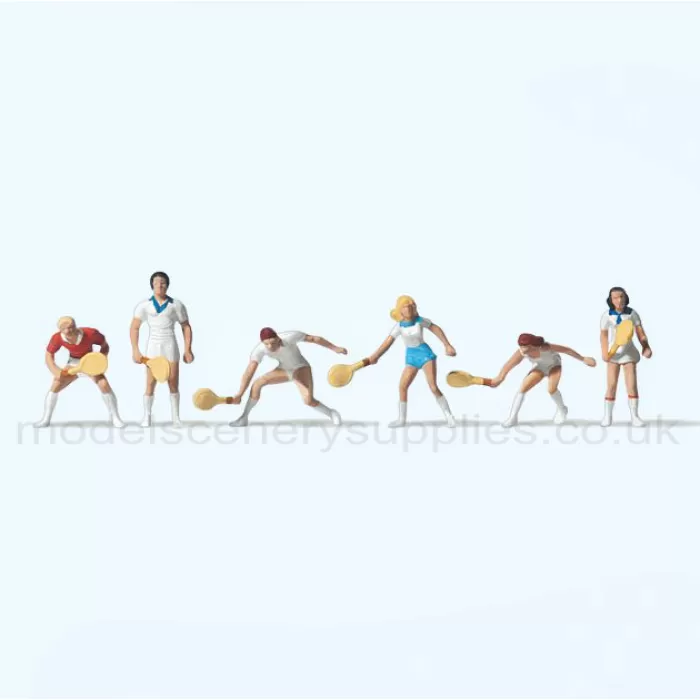 Tennis Players N Gauge  Preiser 79041