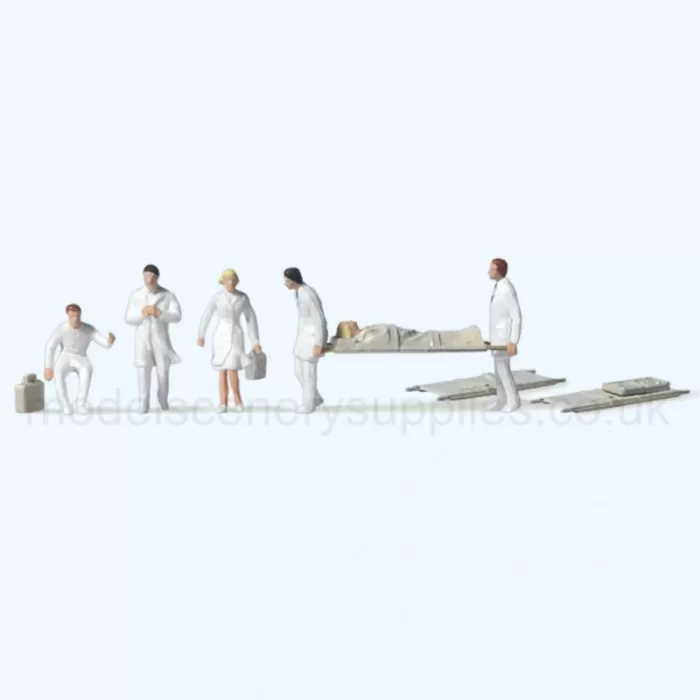 Emergency team N gauge Preiser 79048