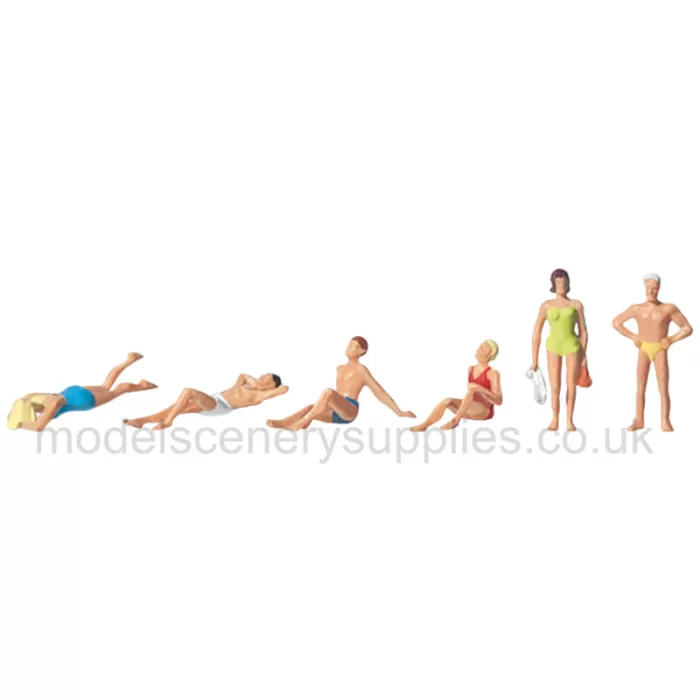 Sunbathing N gauge Preiser 79071