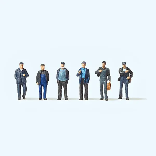 Industrial Workers or Dockers  Z Gauge Preiser 88530