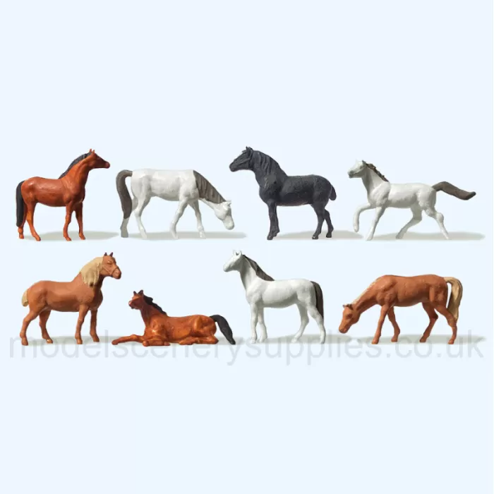 Horses N gauge  Preiser 88578