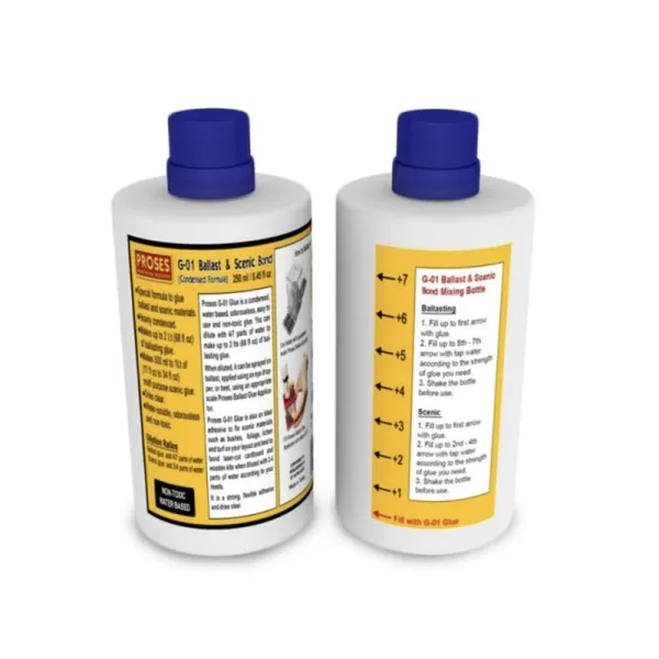 Ballast and Scenic Bond Concentrated Glue Proses G-01 BEST VALUE GLUE