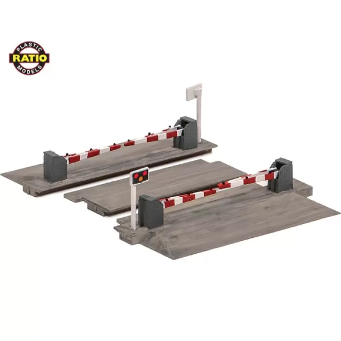 Level Crossing with barriers N gauge Ratio 235