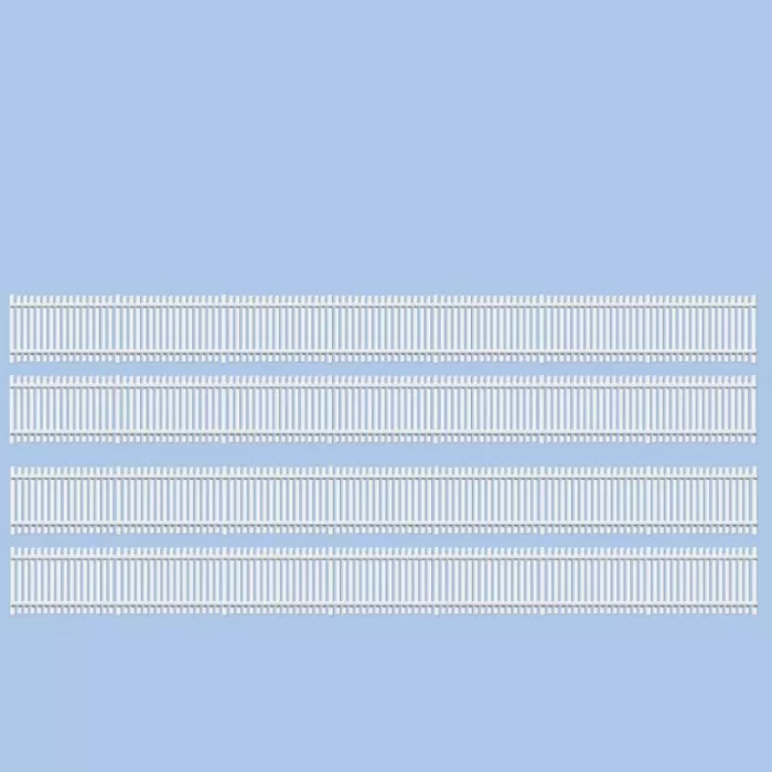 Trackside Fencing White N Gauge Ratio 244