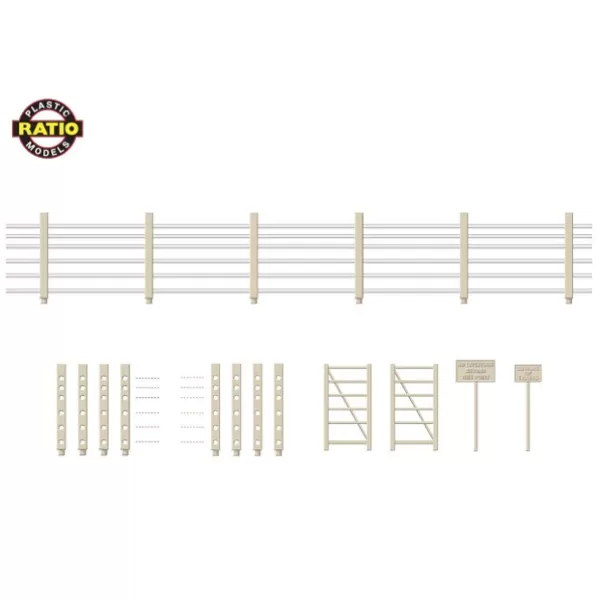 Concrete Fencing Posts And Gates OO