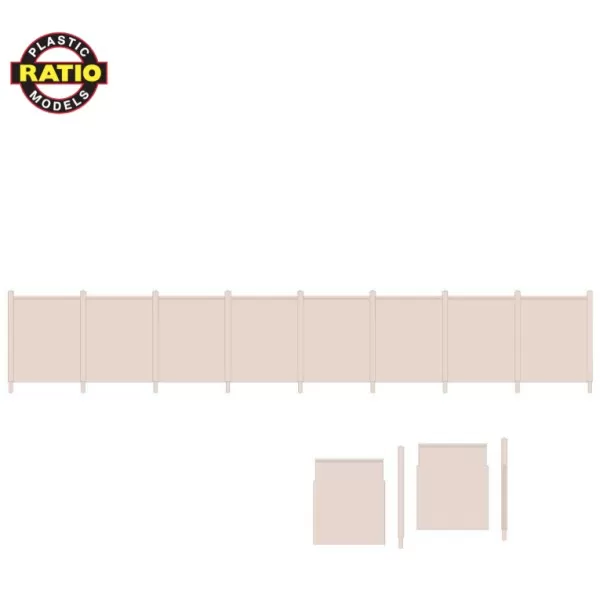 Concrete fencing Precast panels OO Ratio 429