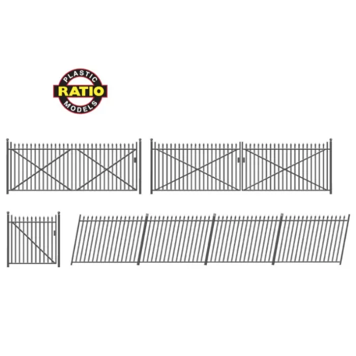Spear Fencing, Ramps and Gates OO Ratio 435