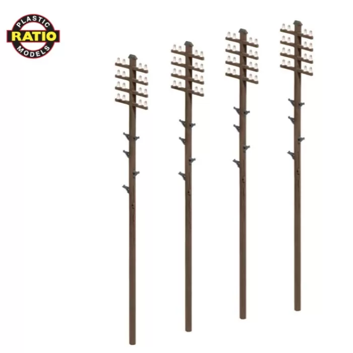 Telegraph Poles  OO Ratio 452