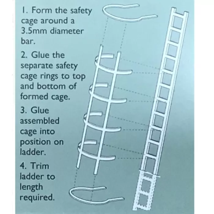 N gauge Ladders 