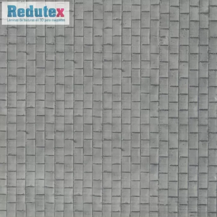 Pavement Textured 3D Sheet OO Gauge Redutex 076CL111