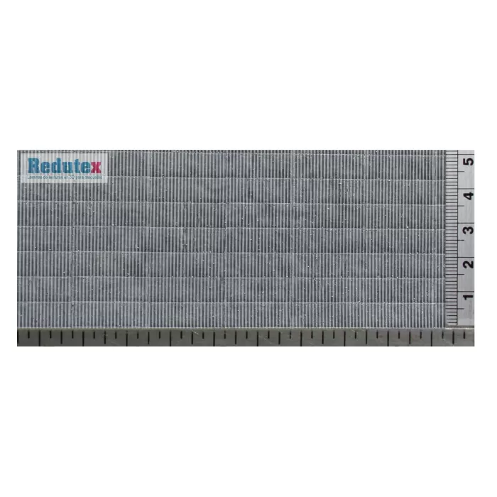 Tin Roof Textured 3D Sheet N Gauge Grey Corrugated Tin Redutex 160TI111