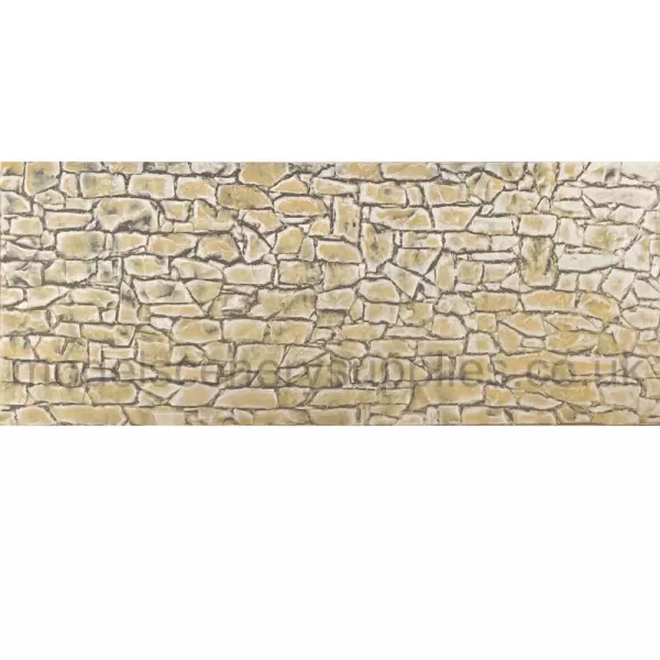 Rustic Stone Textured 3D Sheet Scale 1:12 Redutex 012PR121