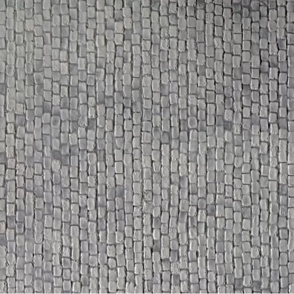 Stone Setts Cobblestone Road Textured 3D Sheet Gauge 1 Stone Setts 1:32 Redutex 032AD111