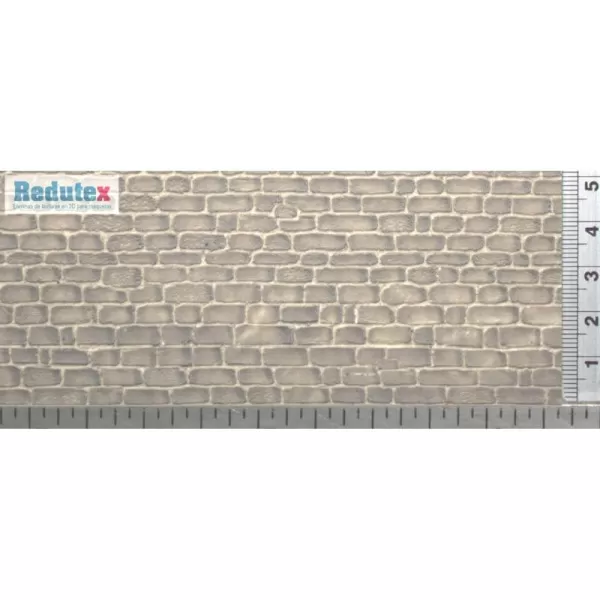 Stone Block Textured 3D Sheet Gauge 1 Scale 1:32 Redutex 032BS211