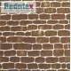 Stone Block Textured 3D Sheet Brown Gauge 1 Scale 1:32 Redutex 032BS213
