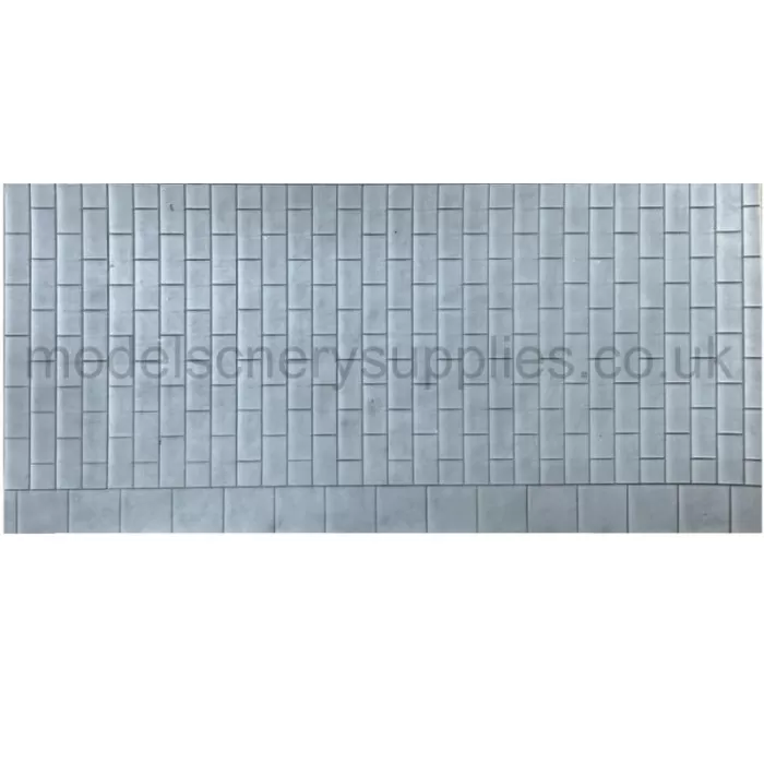 Pavement Textured 3D Sheet Gauge 1 Platform Surface Scale 1:32