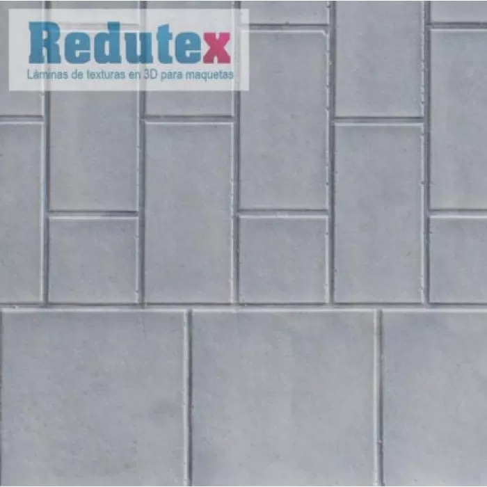 Pavement Textured 3D Sheet Gauge 1 Platform Surface Scale 1:32