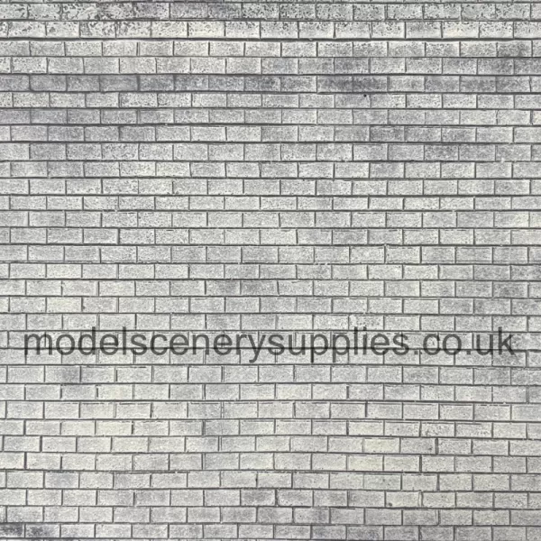 Stone Block Textured 3D Sheet O Gauge Scale 1:43 Redutex 043BL112