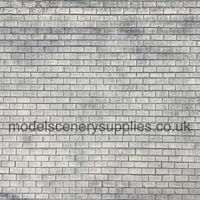 Stone Block Textured 3D Sheet O Gauge Scale 1:43 Redutex 043BL112