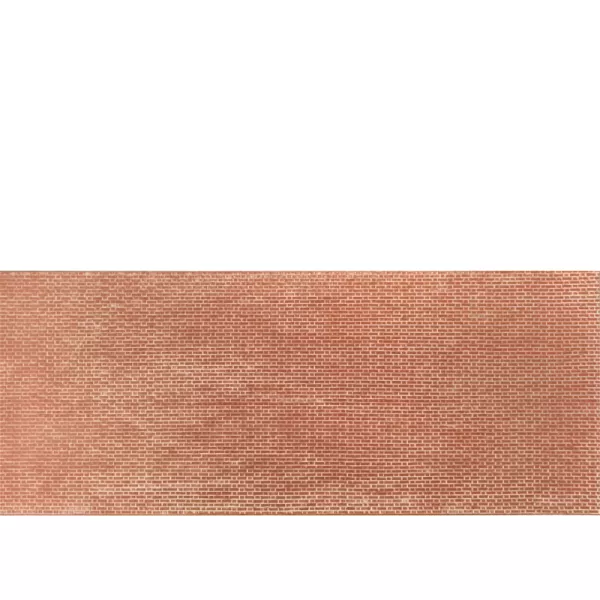Brick Textured 3D Sheet O Gauge Flemish Bond Brick Scale 1:43 Redutex 043LD312