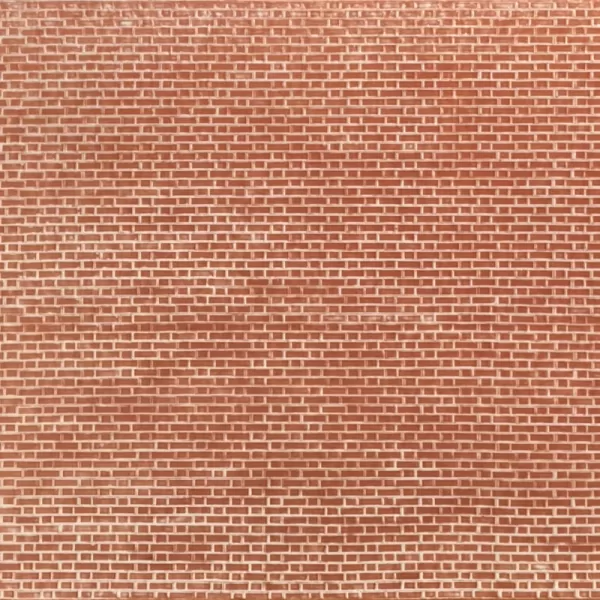 Brick Textured 3D Sheet O Gauge Flemish Bond Brick Scale 1:43 Redutex 043LD312