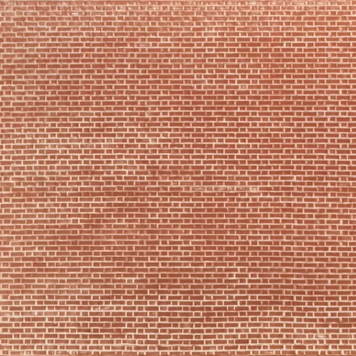 Brick Textured 3D Sheet O Gauge Flemish Bond Brick Scale 1:43 Redutex 043LD312