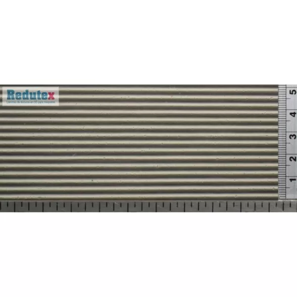 Corrugated Tin 3D Sheet O Gauge Grey 1:43 