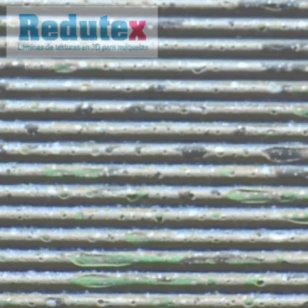 Corrugated Asbestos or Tin 3D Sheet O Gauge 1:43 