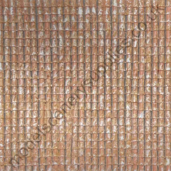 Old Roof Tile Textured 3D Sheet O Gauge 1:43 Redutex 043TA122