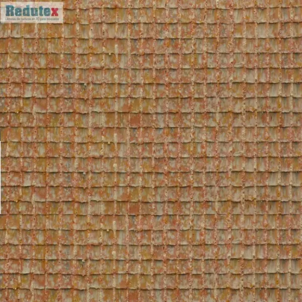 Roof Tile Textured 3D Sheet O Gauge 1:43 Redutex 043TC122