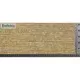 Brick Textured 3D Sheet OO Gauge Old Brick Stretcher Bond Beige Scale 1:64