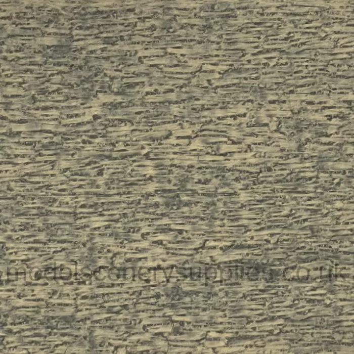 Slate Wall or Dry Stone Surface Textured 3D Sheet OO Gauge Redutex 064PL113