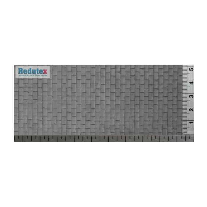 Pavement Textured 3D Sheet OO Gauge Redutex 076CL111