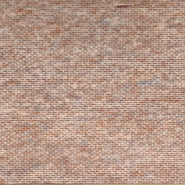 Brick Textured 3D Sheet OO Gauge Old Brick Plain Bond Scale 1:76