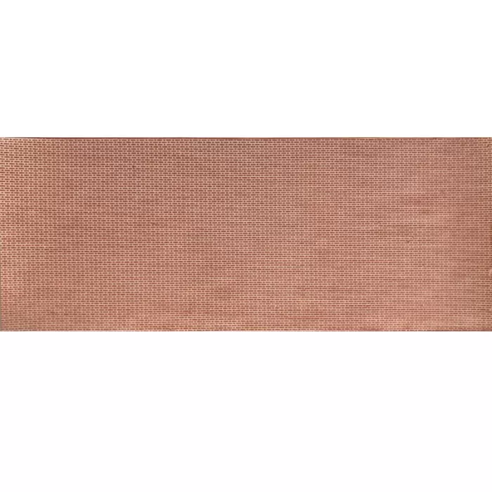 Brick Textured 3D Sheet OO Gauge Flemish Bond Red Brick Scale 1:76 Redutex 076LD312