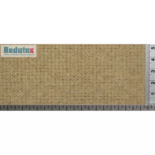 Brick Textured 3D Sheet OO Gauge Engineering Brick Scale 1:76 Redutex 076LD821