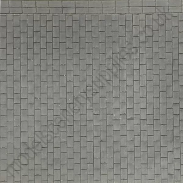 Pavement Textured 3D Sheet OO Gauge Platform Surface