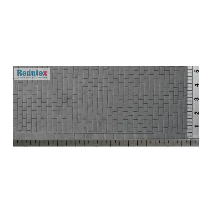 Pavement Textured 3D Sheet OO Gauge Platform Surface