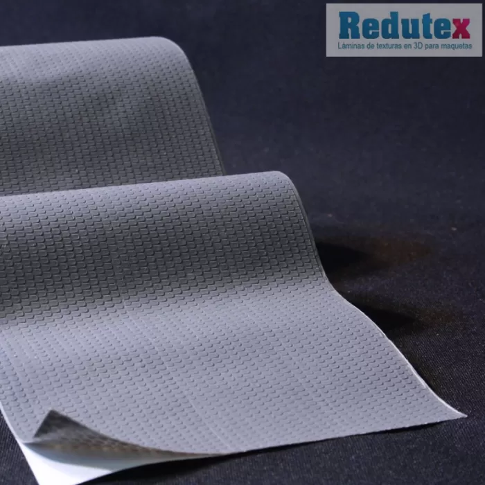 Slate Textured 3D Sheet OO Gauge Grey Rounded Slate 1:76