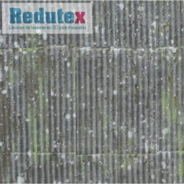 Asbestos or Tin Roof Textured 3D Sheet OO Gauge