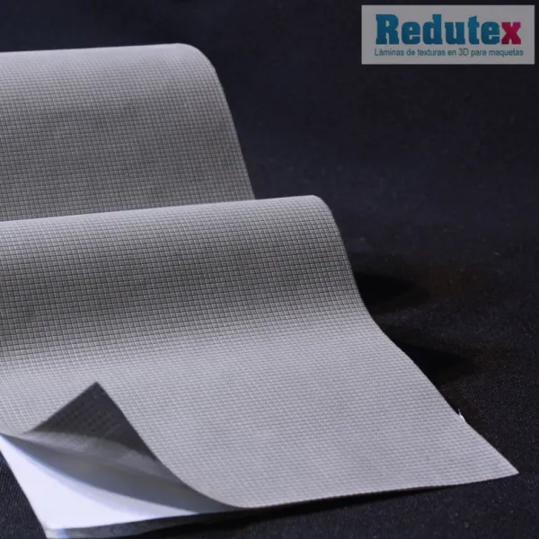 Small Square Pavement Slabs Textured 3D Sheet OO Gauge Redutex 087AC111